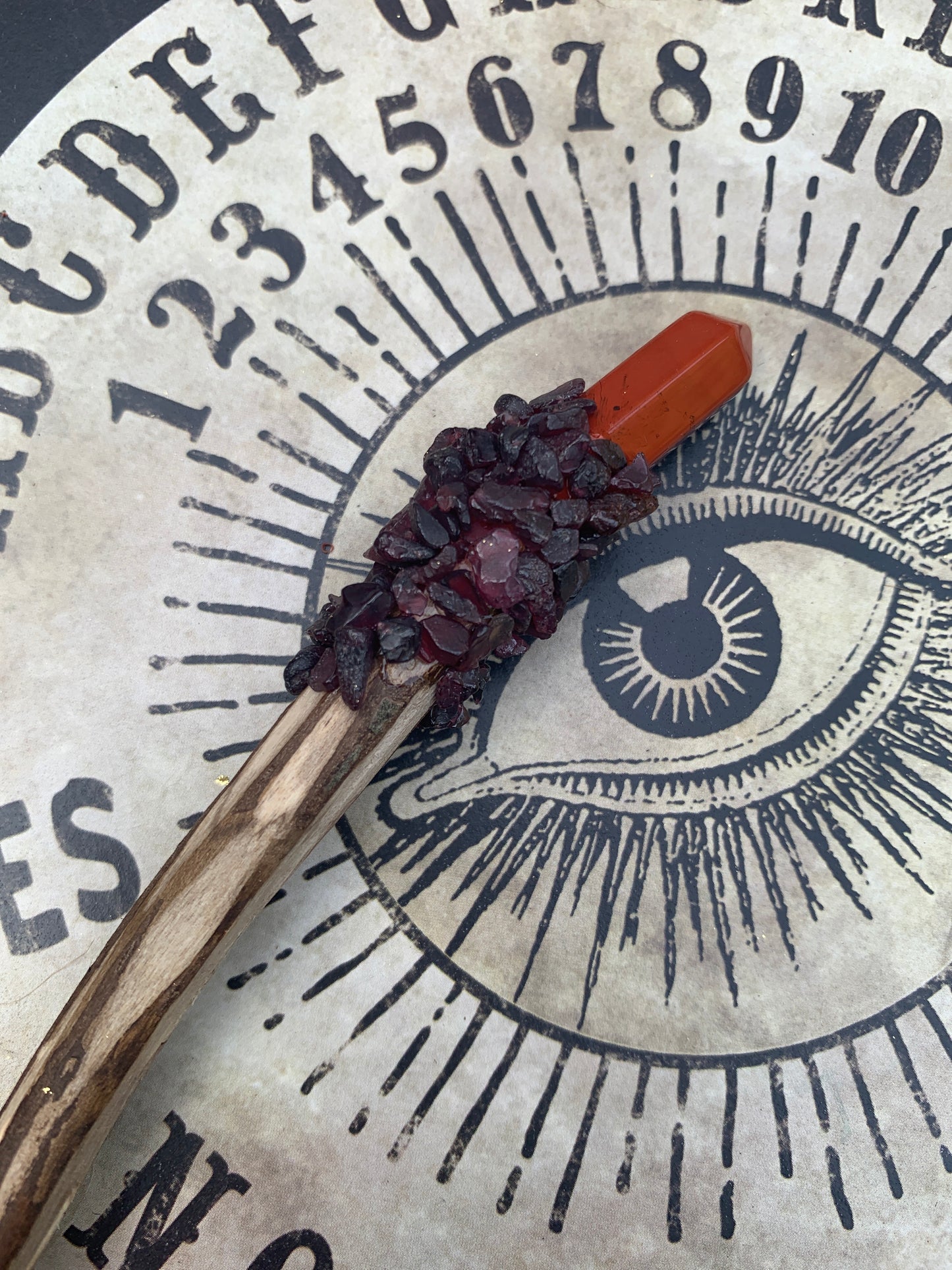 Woodland Wands /Maple Wood/ Foraged /Crystals/ Magic