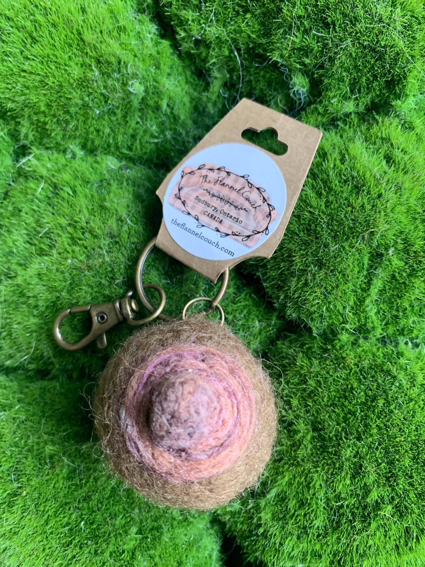 Felted Boobies Keychains