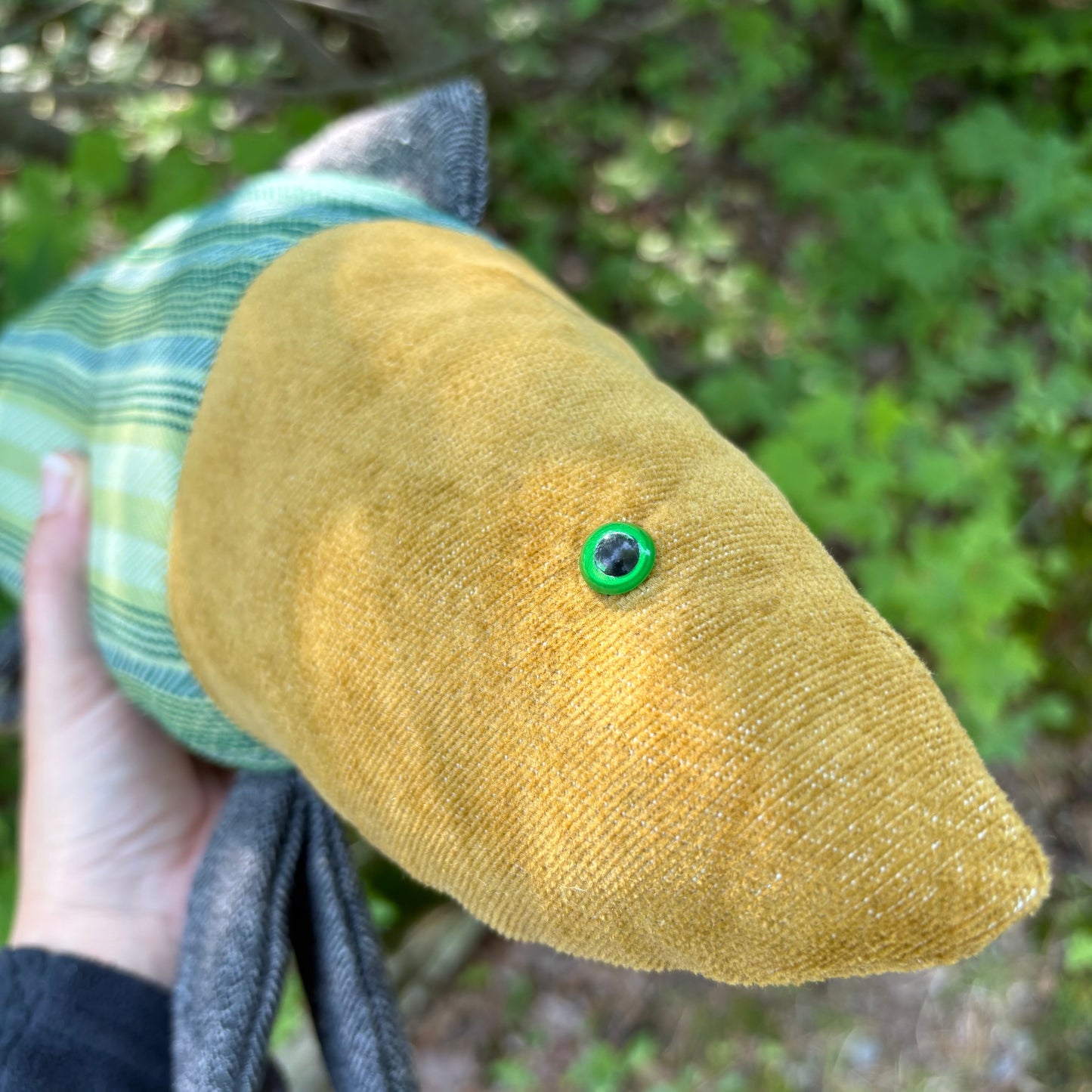 Lucky Lenny Textile Fish/ Door Stopper/ Draft Blocker