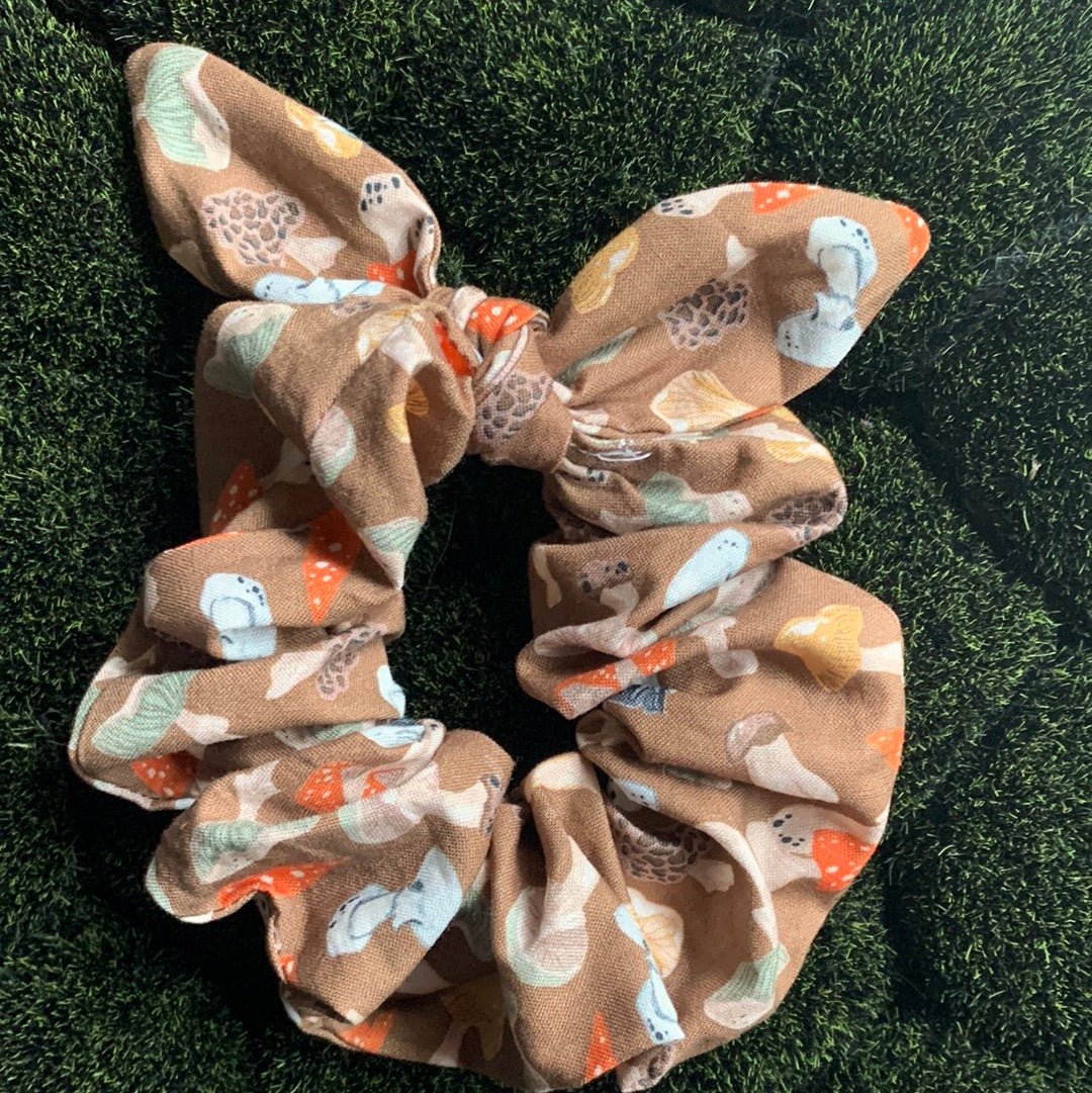 Hair Scrunchies w/ Ties - The Flannel Couch