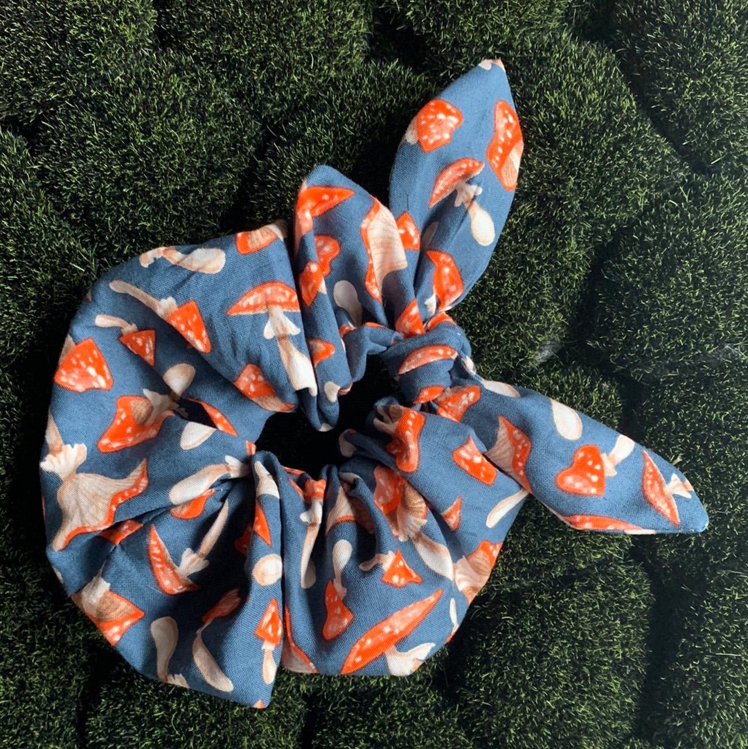 Hair Scrunchies w/ Ties - The Flannel Couch