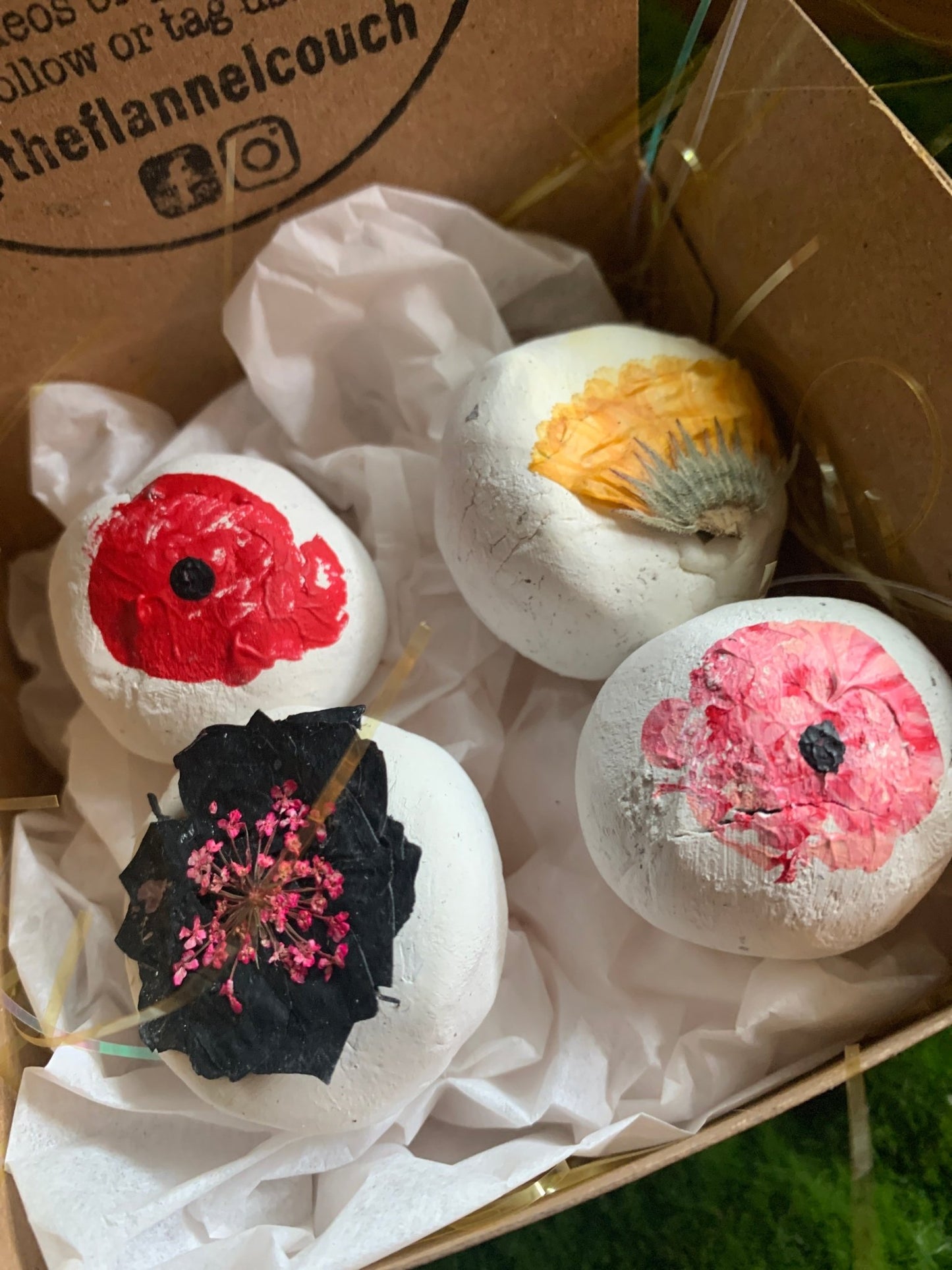 Organic Seed Bombs - The Flannel Couch