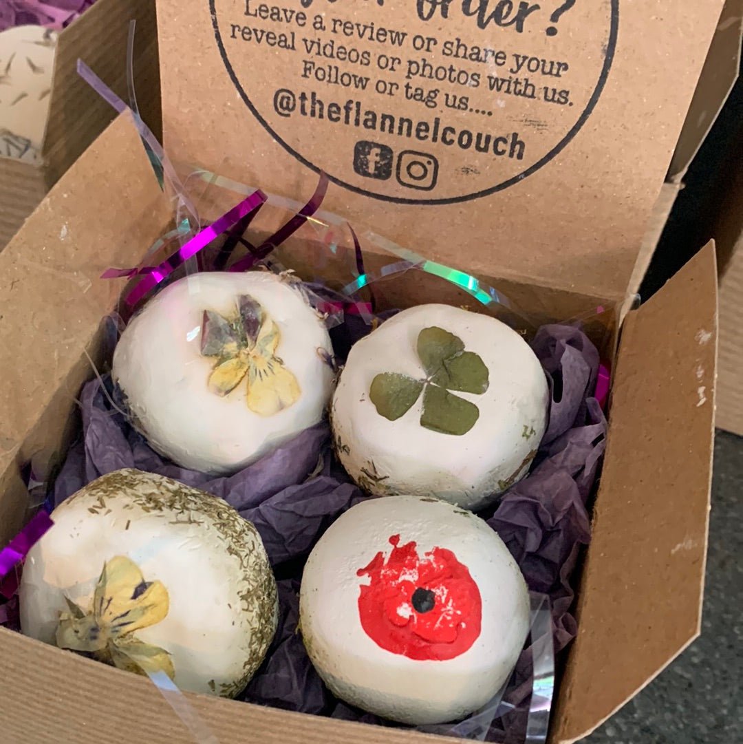Organic Seed Bombs - The Flannel Couch