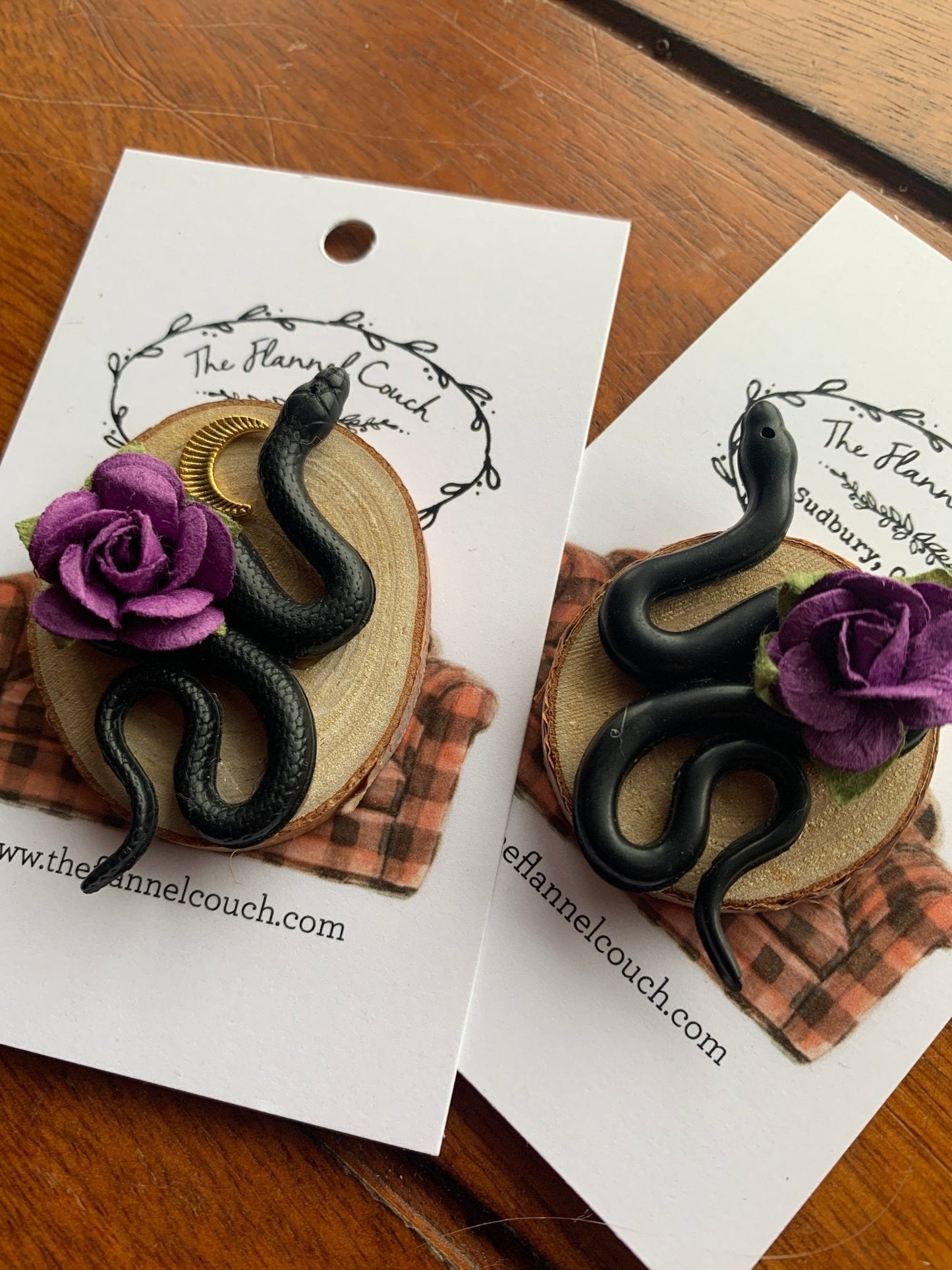Sammy the Snake MAGNETS - The Flannel Couch