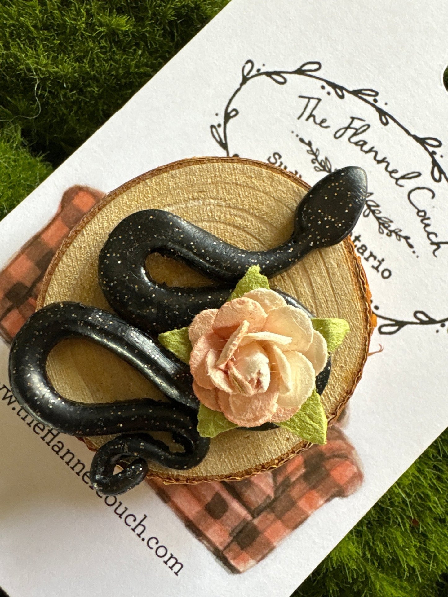 Sammy the Snake MAGNETS - The Flannel Couch