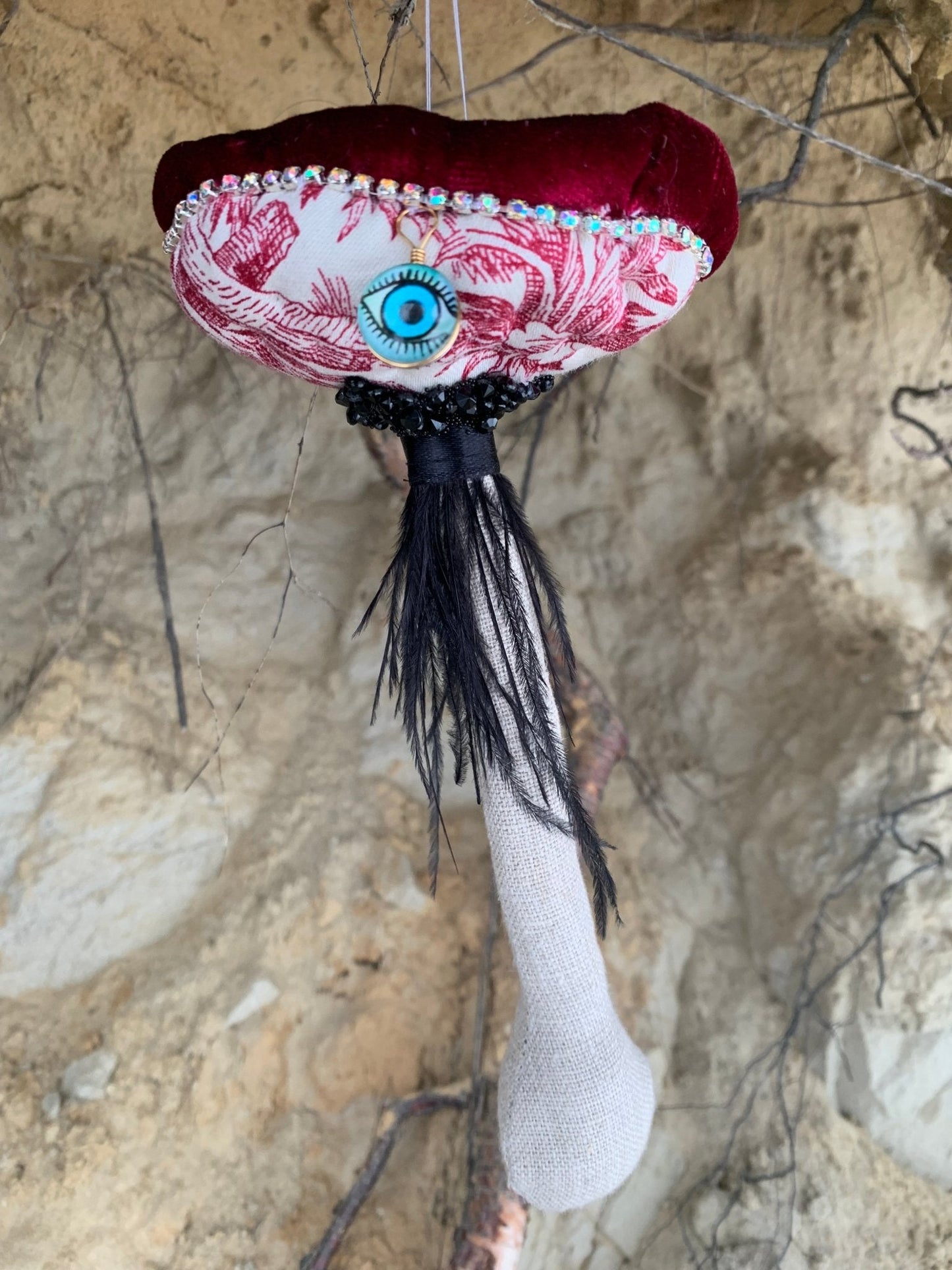 Textile Mushrooms (Fancy) - The Flannel Couch