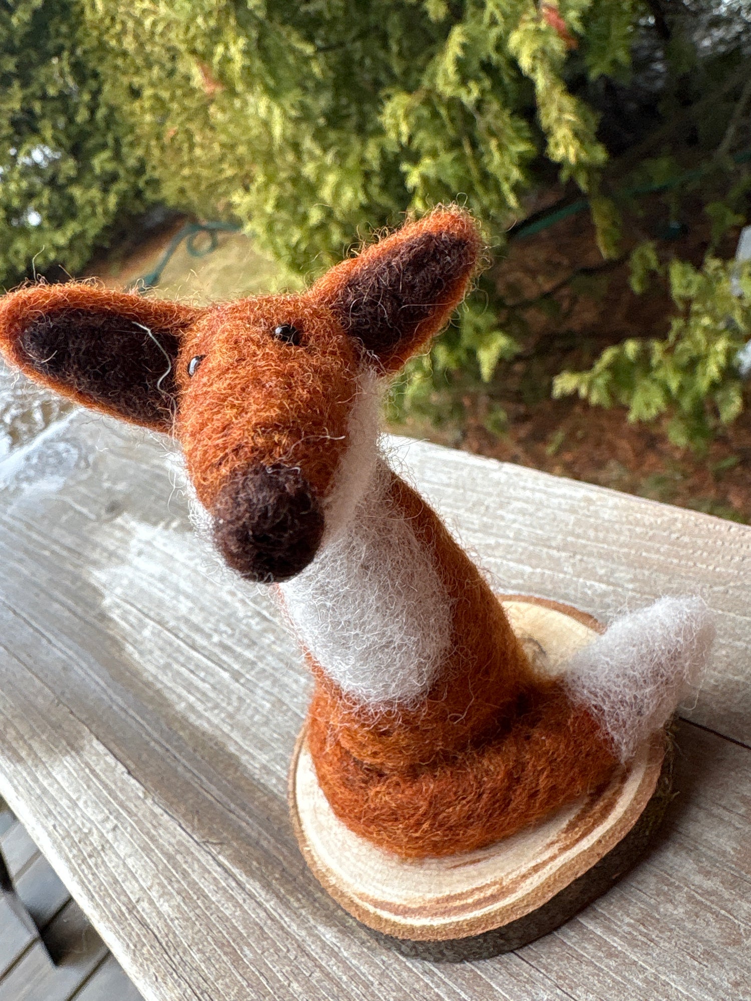 Felted Woodland Animal Friends Sculptures and Figures