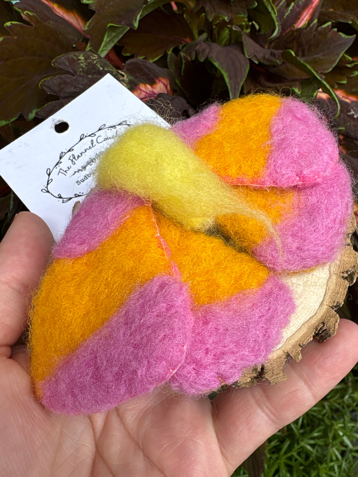Felted Moth/ Butterfly Magnets