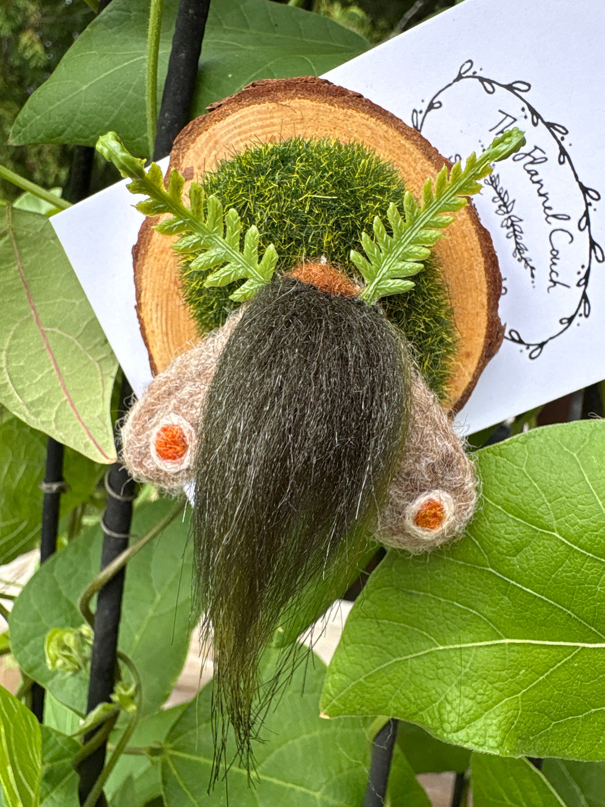 Felted Moth/ Butterfly Magnets