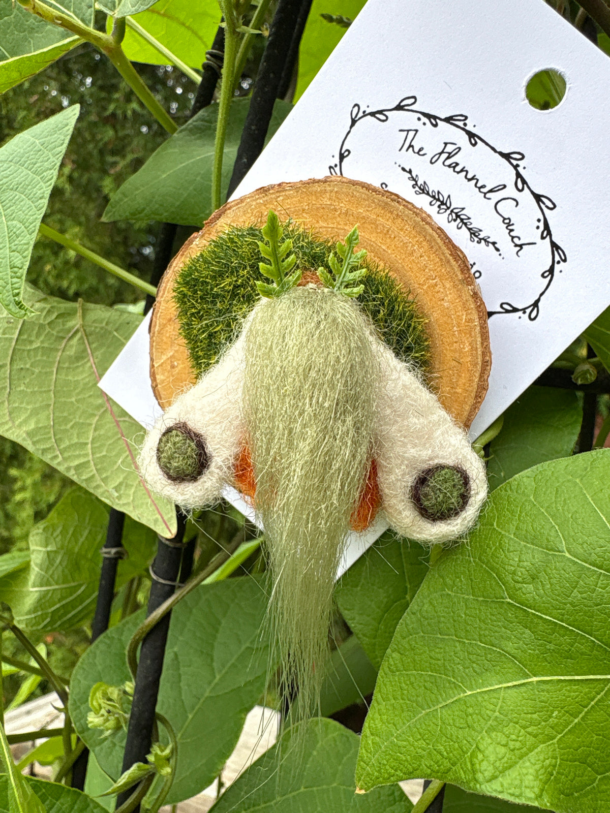 Felted Moth/ Butterfly Magnets