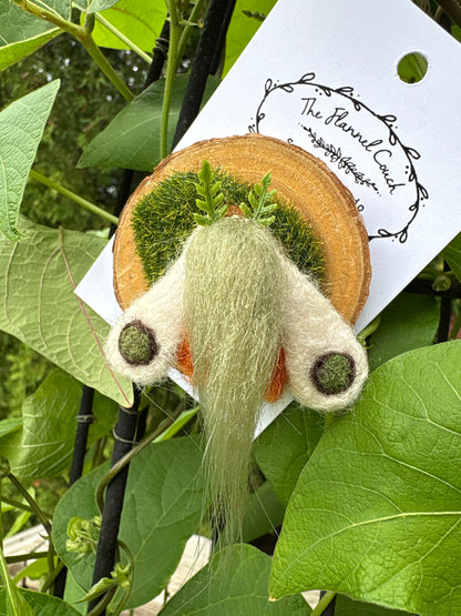 Felted Moth/ Butterfly Magnets