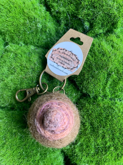 Felted Boobies Keychains