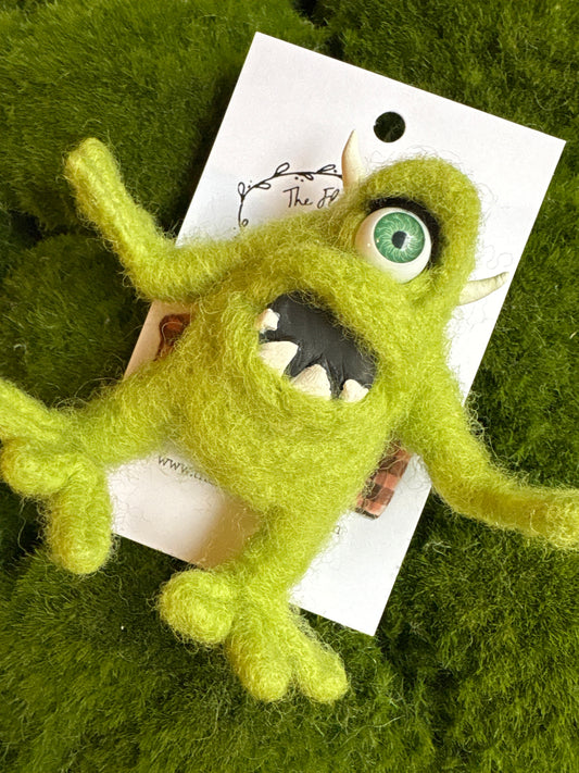 Googlybear Mike W. Felted Magnet Decor