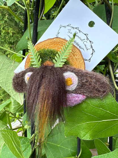 Felted Moth/ Butterfly Magnets