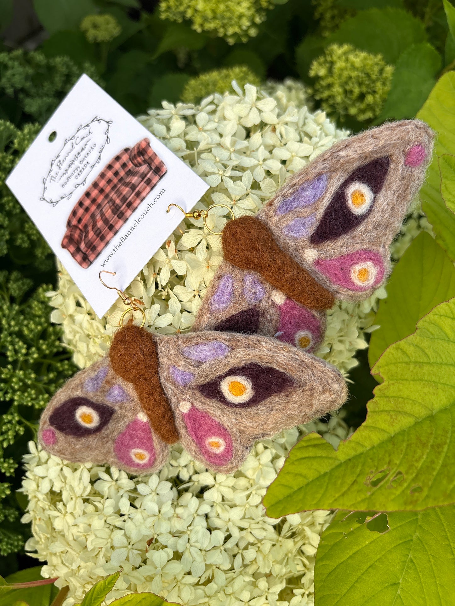 Felted Moth & Butterflies