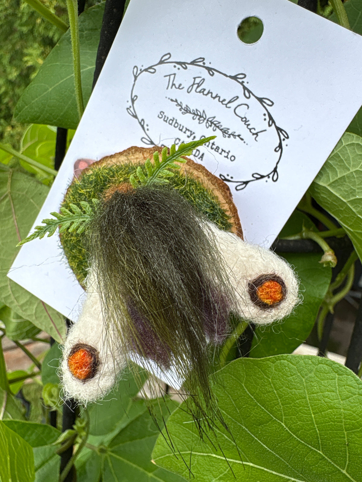 Felted Moth/ Butterfly Magnets