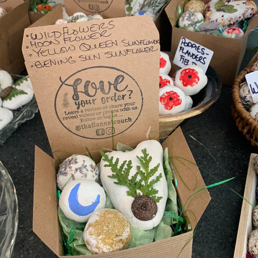 Organic Seed Bombs