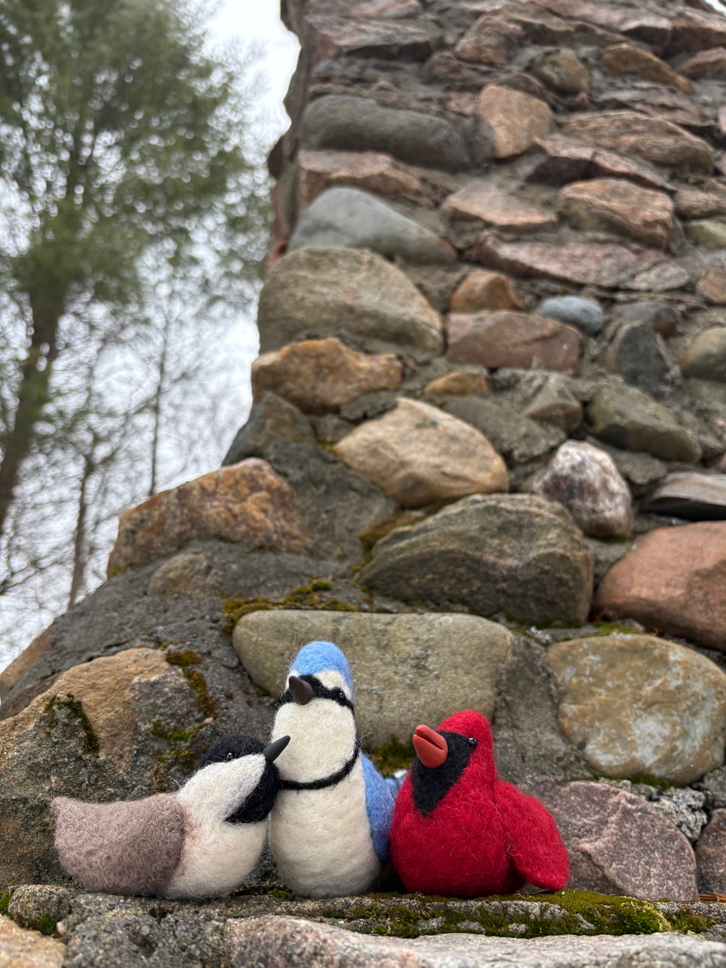 Winged Trinity Bird Felting Workshop/Chickadee (2nd Session)/ Perk and Pine/ Sunday March 1, 2026 11am-2pm