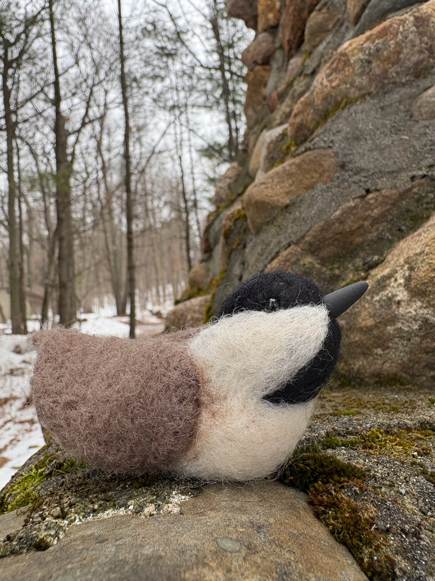 Winged Trinity Bird Felting Workshop/Chickadee (2nd Session)/ Perk and Pine/ Sunday March 1, 2026 11am-2pm