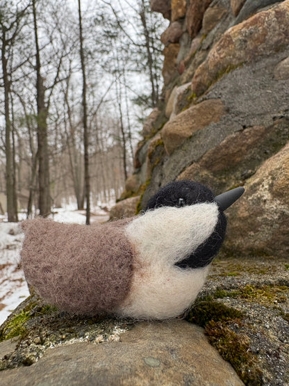 Winged Trinity Bird Felting Workshop/Chickadee (2nd Session)/ Perk and Pine/ Sunday March 1, 2026 11am-2pm