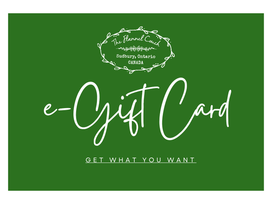 e - gift Card - The Flannel Couch