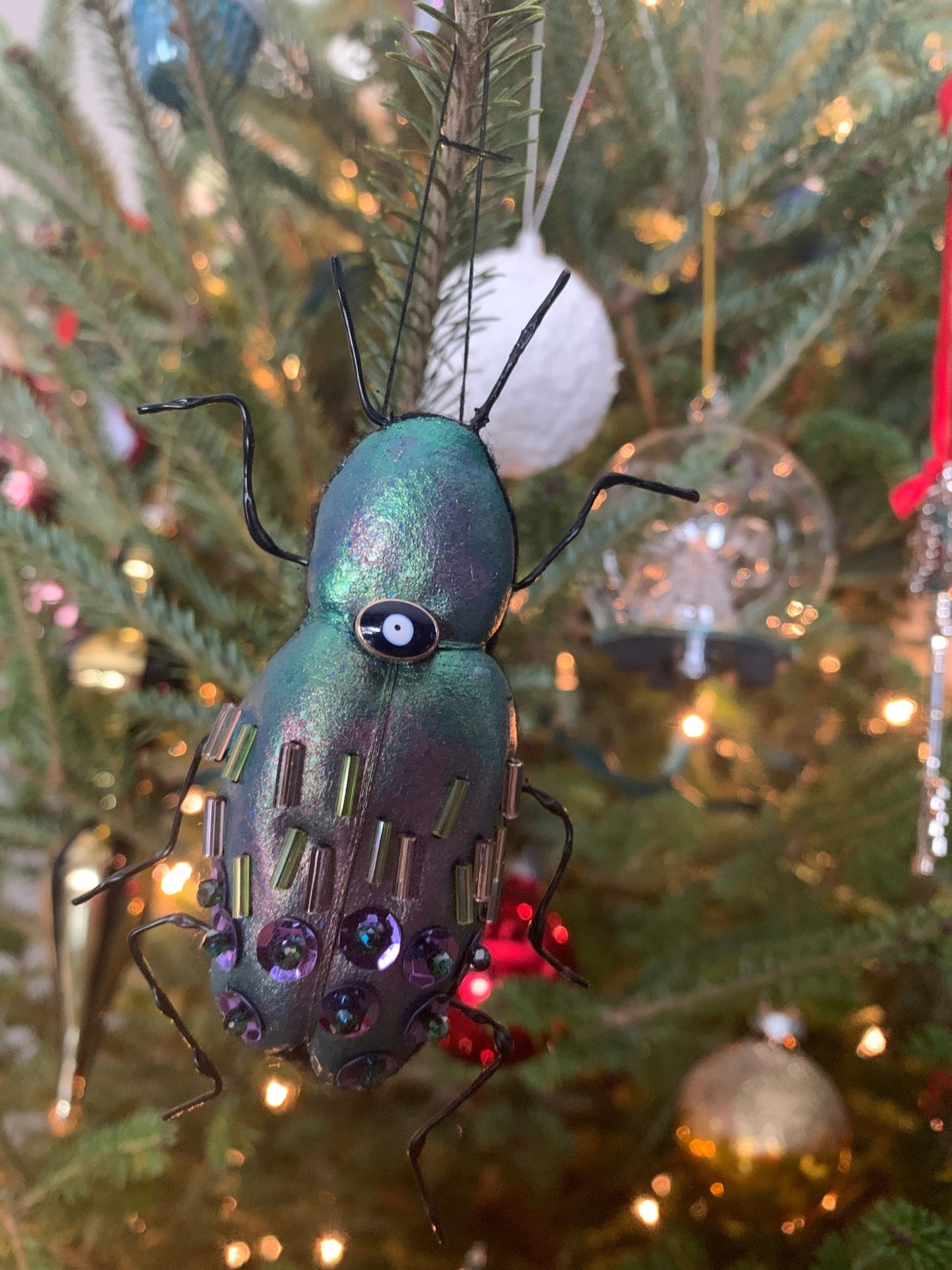 Fancy Textile Beetles - The Flannel Couch