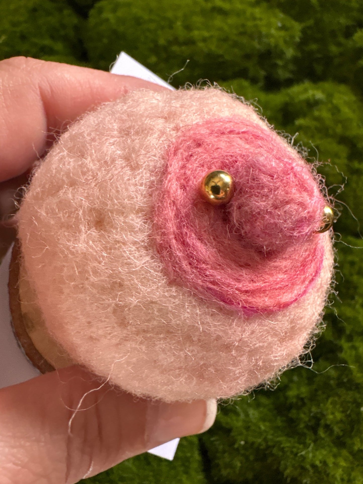 Felted Boobies Magnets - The Flannel Couch