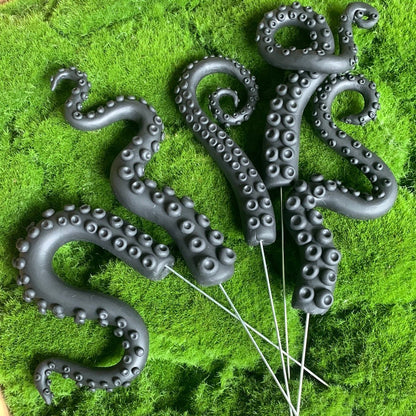 Kraken Polymer Clay #plantspike - The Flannel Couch