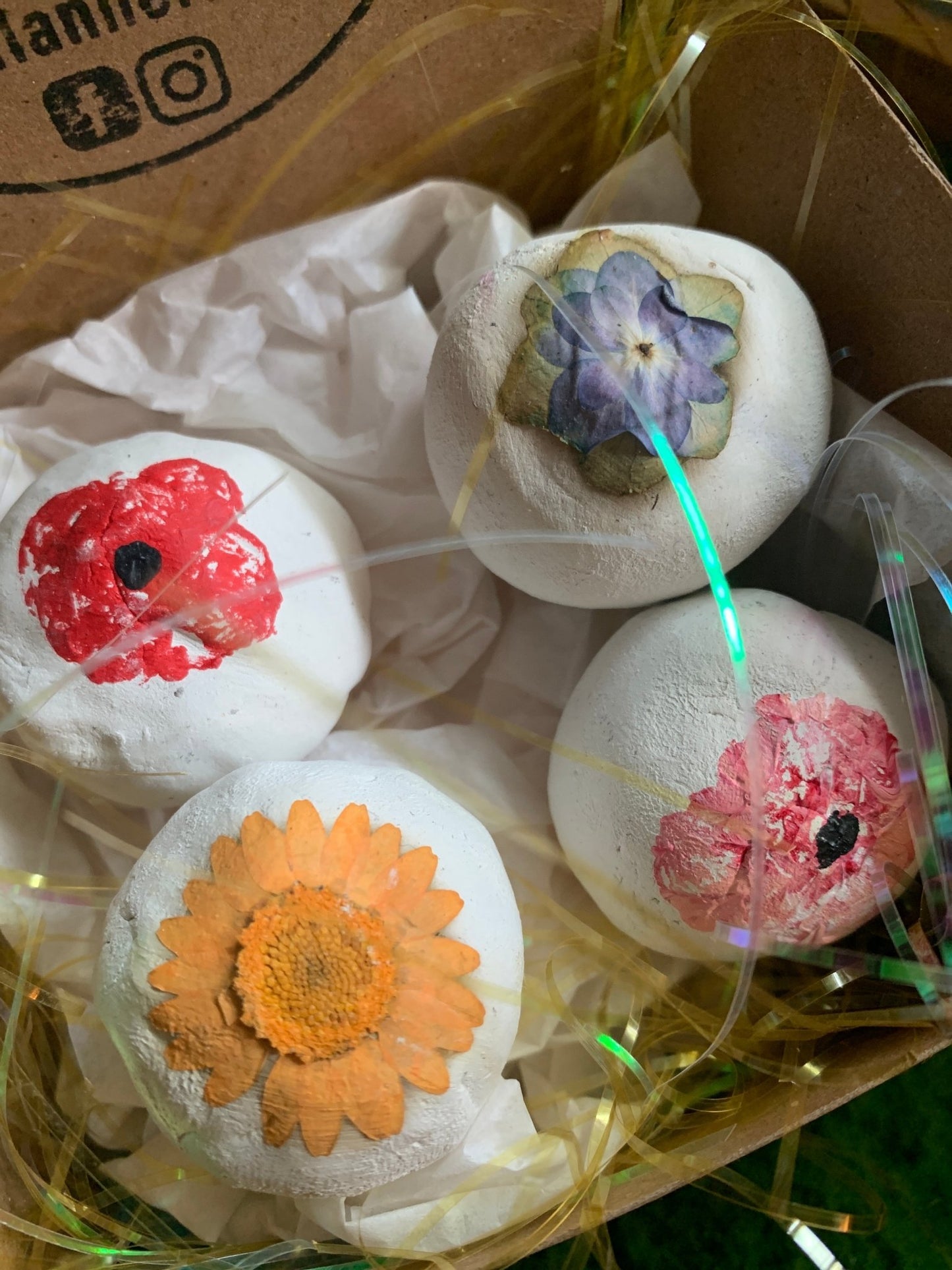 Organic Seed Bombs - The Flannel Couch