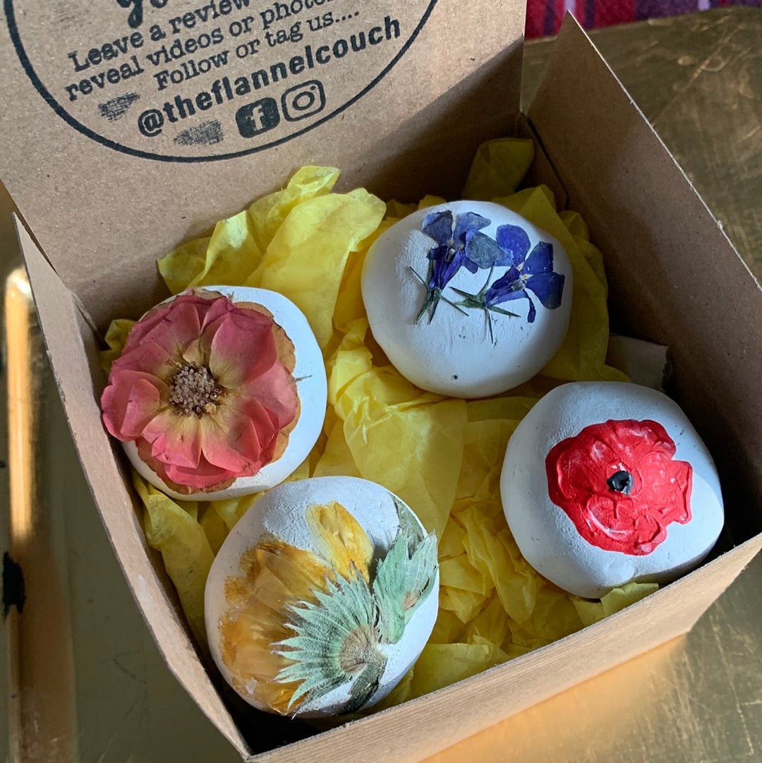 Organic Seed Bombs - The Flannel Couch