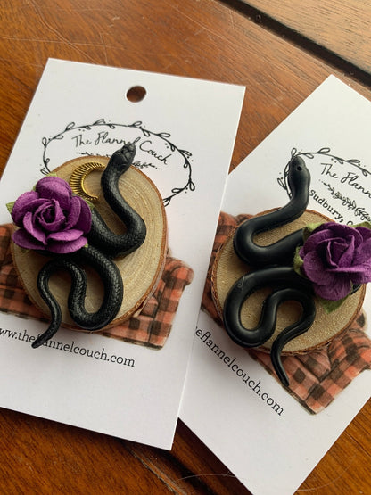 Sammy the Snake MAGNETS - The Flannel Couch