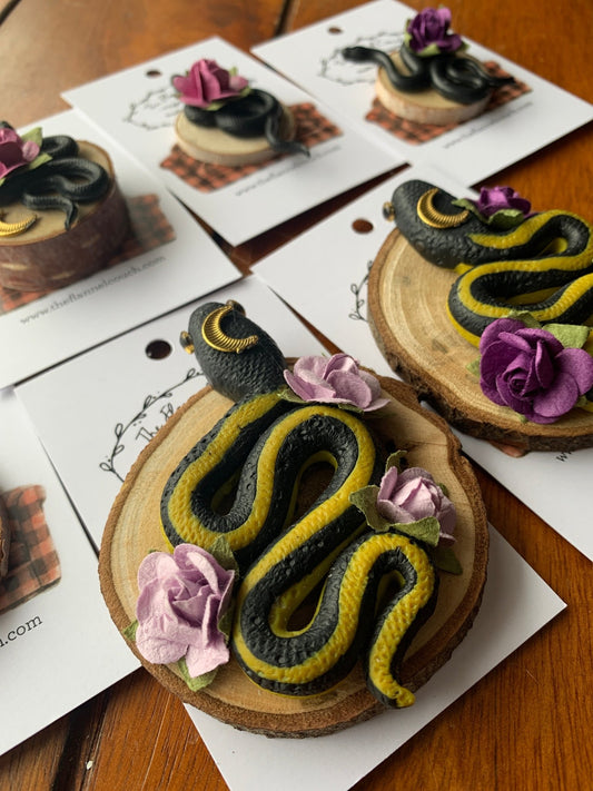 Sammy the Snake MAGNETS - The Flannel Couch