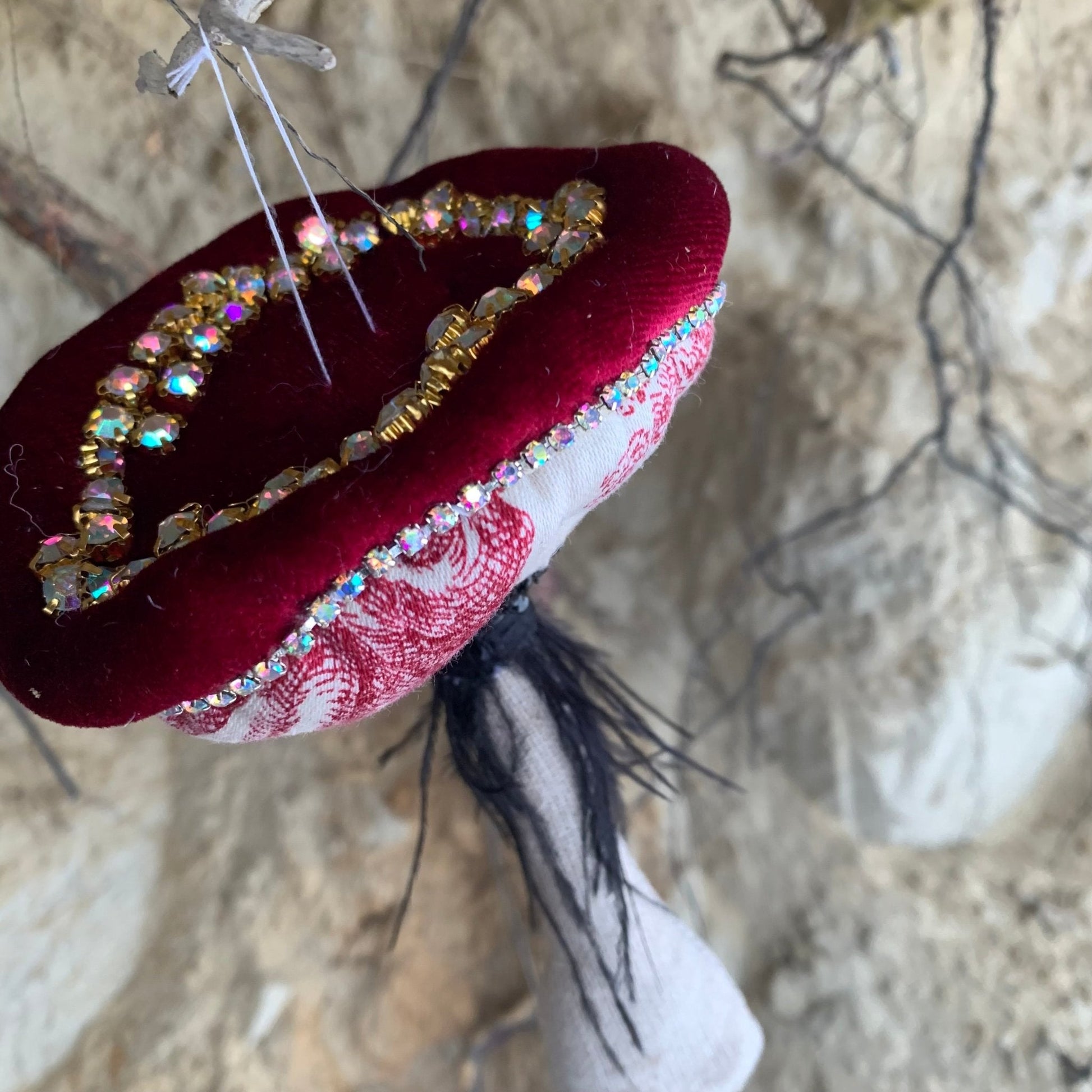 Textile Mushrooms (Fancy) - The Flannel Couch