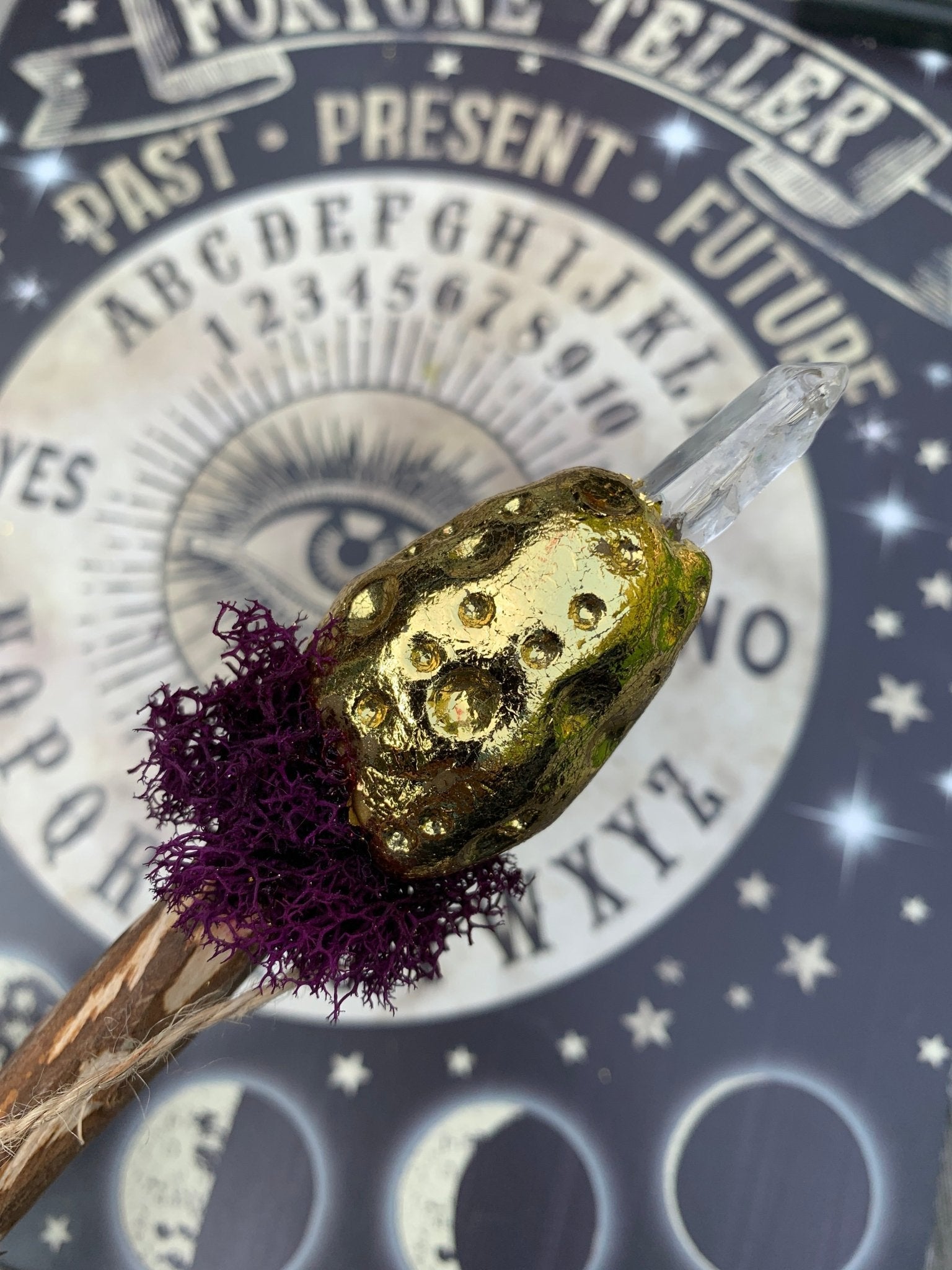 Woodland Wands /Maple Wood/ Foraged /Crystals/ Magic - The Flannel Couch